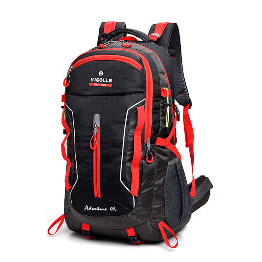60L Large Capacity Waterproof Outdoor Hiking Travel Bag