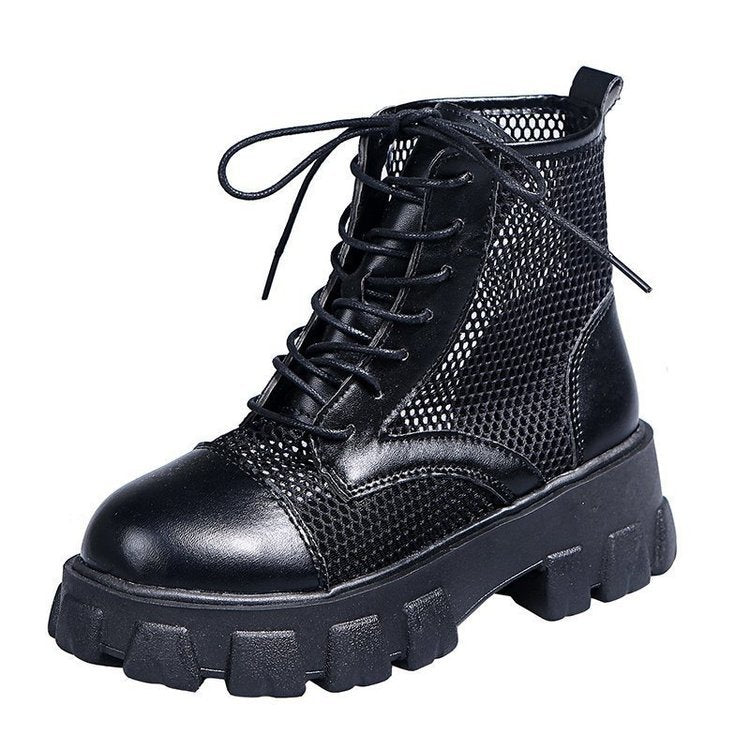 New Apring And Summer Thin Net Boots