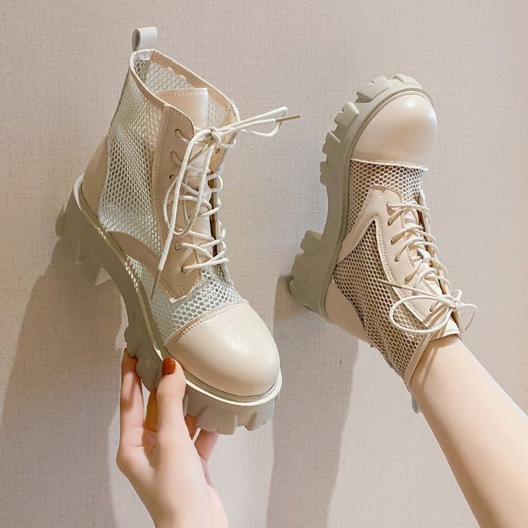New Apring And Summer Thin Net Boots