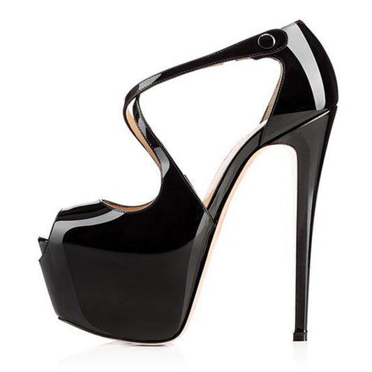 Yuzui Water Platform Super High Heel Women Sandals