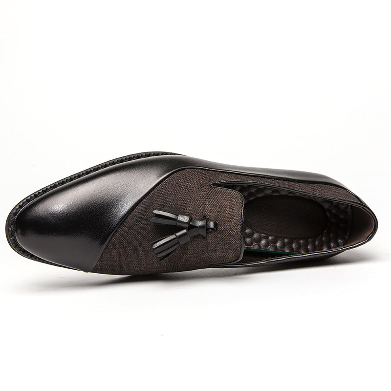 Leather Shoes British Casual Korean Men's Fashion Trend Low-Cut Casual