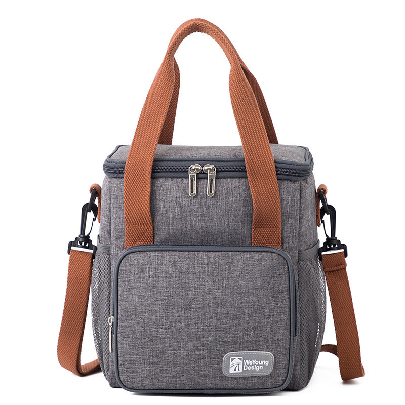 Portable Heightening Insulation Bag PEVA Leakproof Picnic Bag