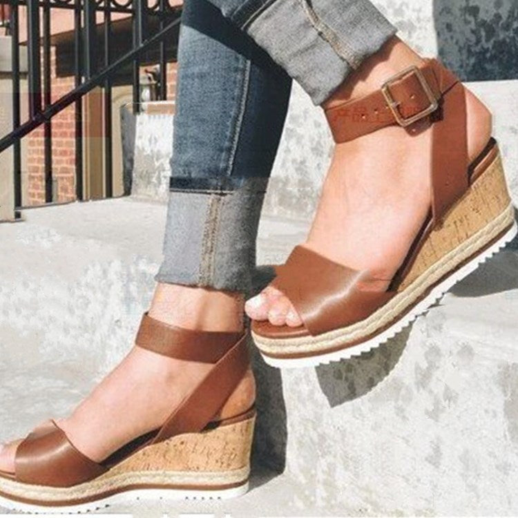 Trifle Fish Mouth High Heel Fashion Sandals