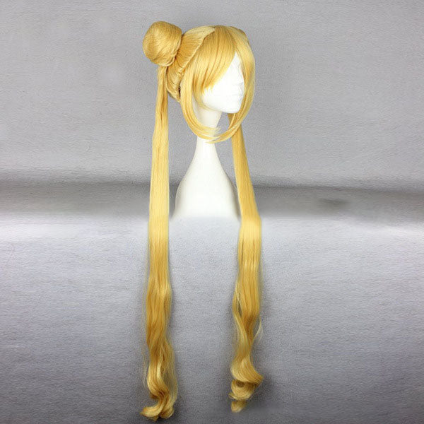 Cross-Border Exclusive Supply Sailor Moon Moon Hare Shui Bingyue Anime Cos Wig Foreign Trade Hot Selling Style