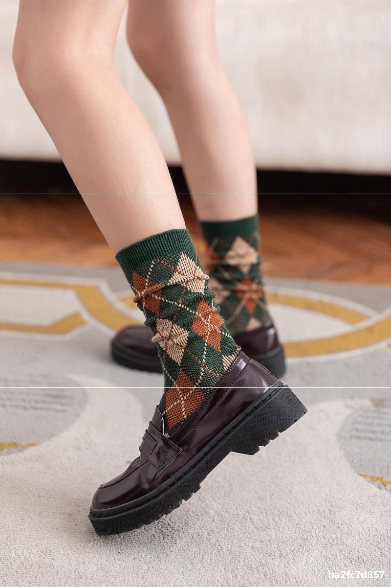 High Quality Japanese Double Needle Double Way Women's Socks
