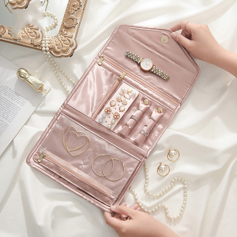 High-end French Velvet Jewelry Bag