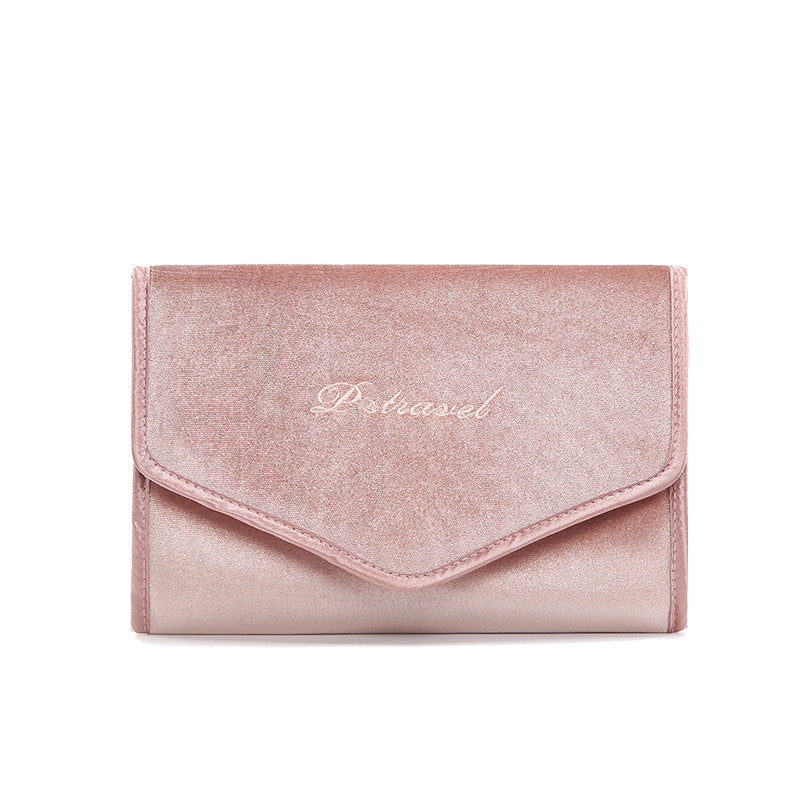 High-end French Velvet Jewelry Bag