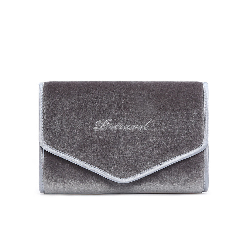 High-end French Velvet Jewelry Bag