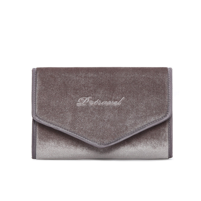 High-end French Velvet Jewelry Bag