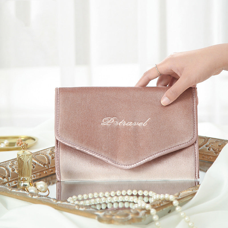 High-end French Velvet Jewelry Bag