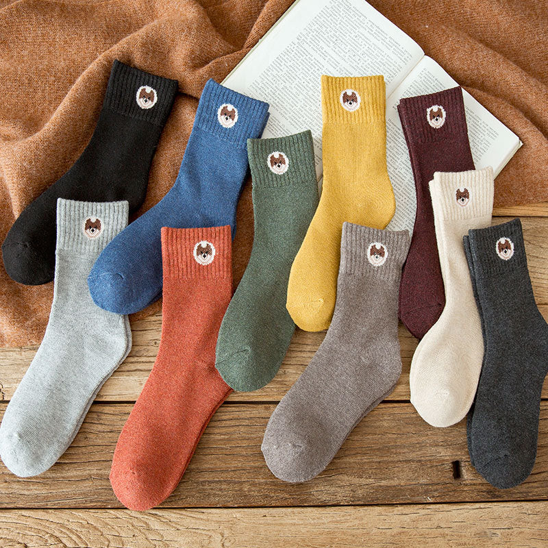 Cartoon Super Thick Northeast Cashmere Terry Socks