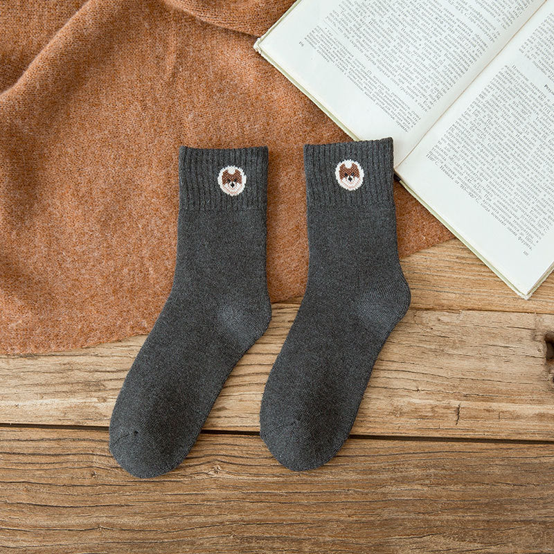 Cartoon Super Thick Northeast Cashmere Terry Socks