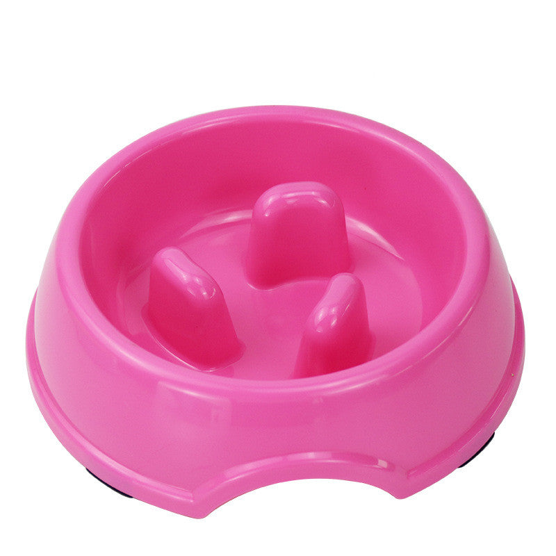 Choose Multiple Colors Anti-choking Pet Slow Food Bowl Anti-obesity Helps Healthy Slow Food