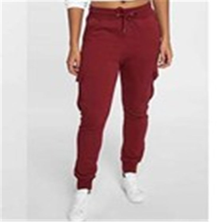 Fleece sweater casual pants