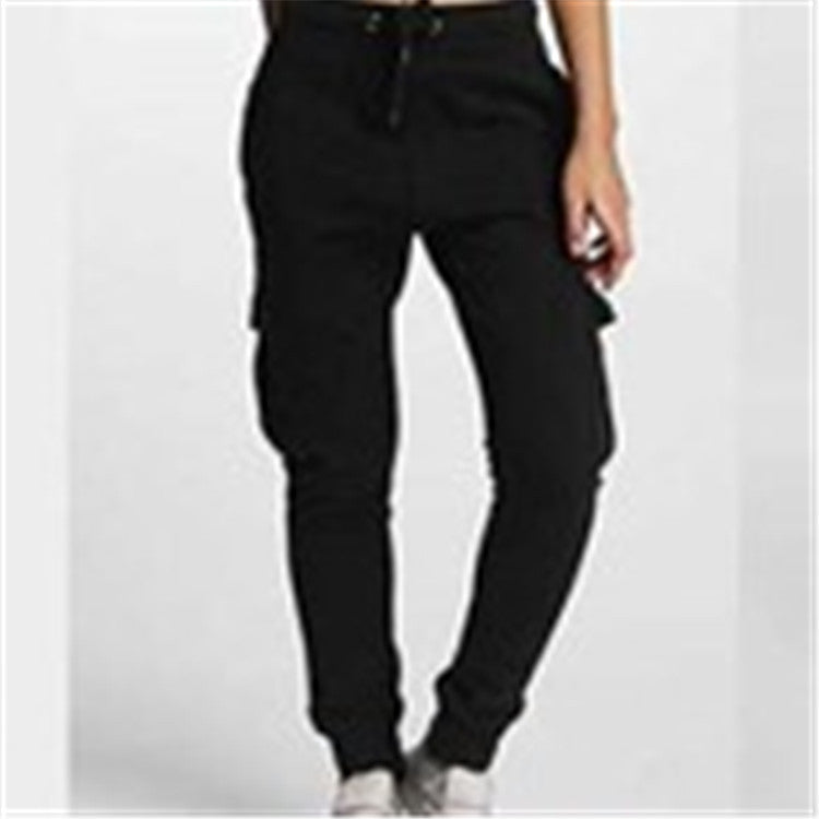 Fleece sweater casual pants