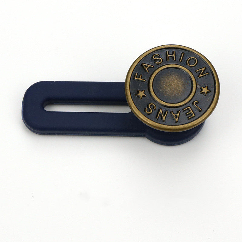 No Sew Jeans With Adjustable Expansion Waist Button