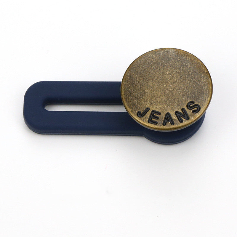 No Sew Jeans With Adjustable Expansion Waist Button