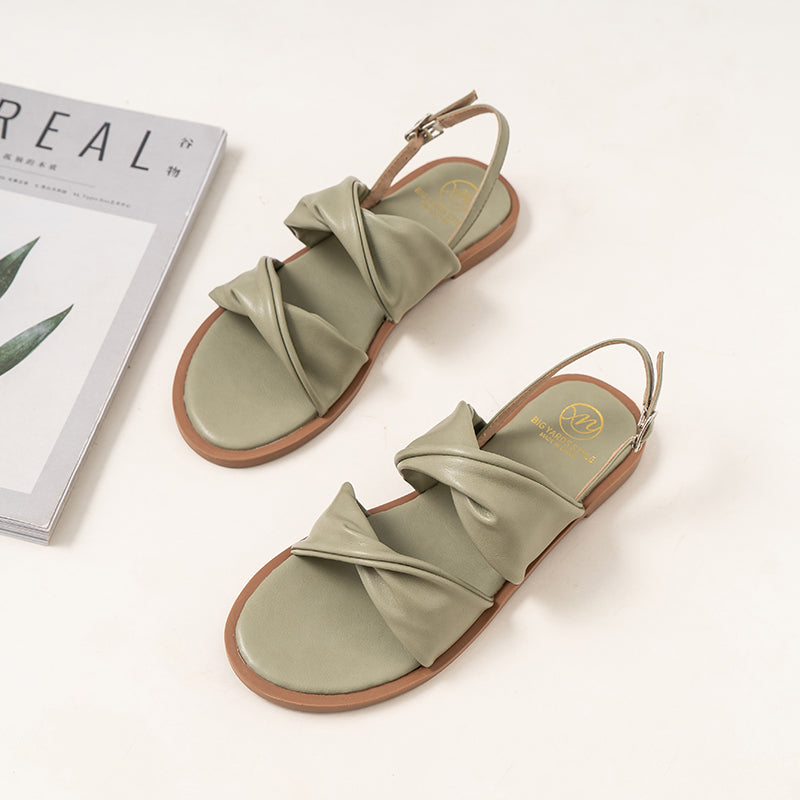 Sandals Women's Outer Wear Summer New Style Flat Bottom