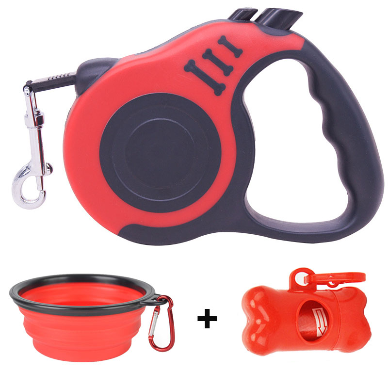 Towing Rope Dog Rope Folding Bowl Toilet Picker Set