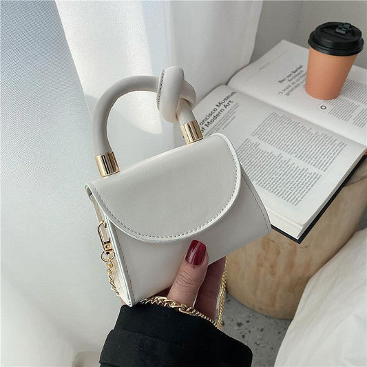 Ny Lille Crossbody Taske i Westernstil, Alsidig Bærbar Kædetaske