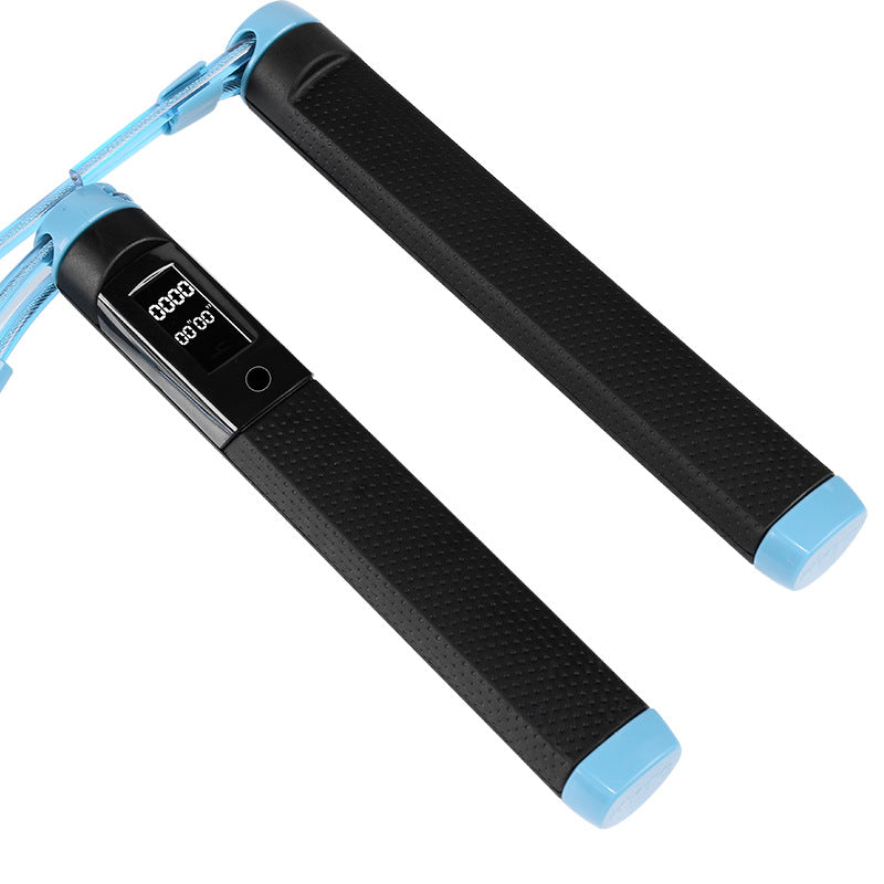 Bearing No Resistance Electronic Counting Steel Wire Skipping Rope