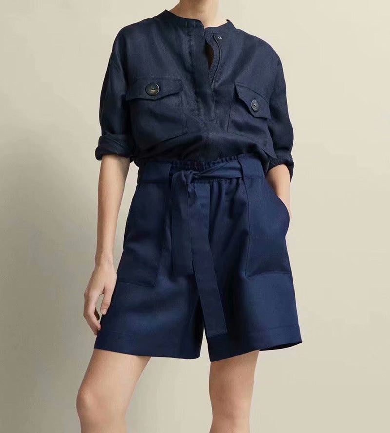 Summer Thin Drape Women'S Simple Shorts