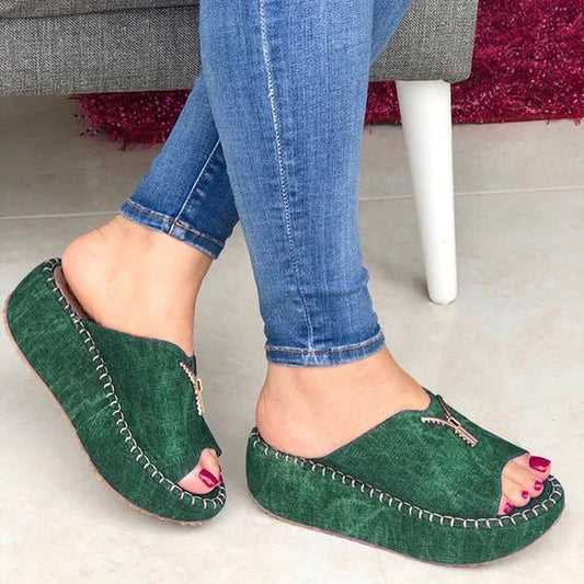 New Style Sandals Summer European And American Fashion Fish Mouth Platform Feet