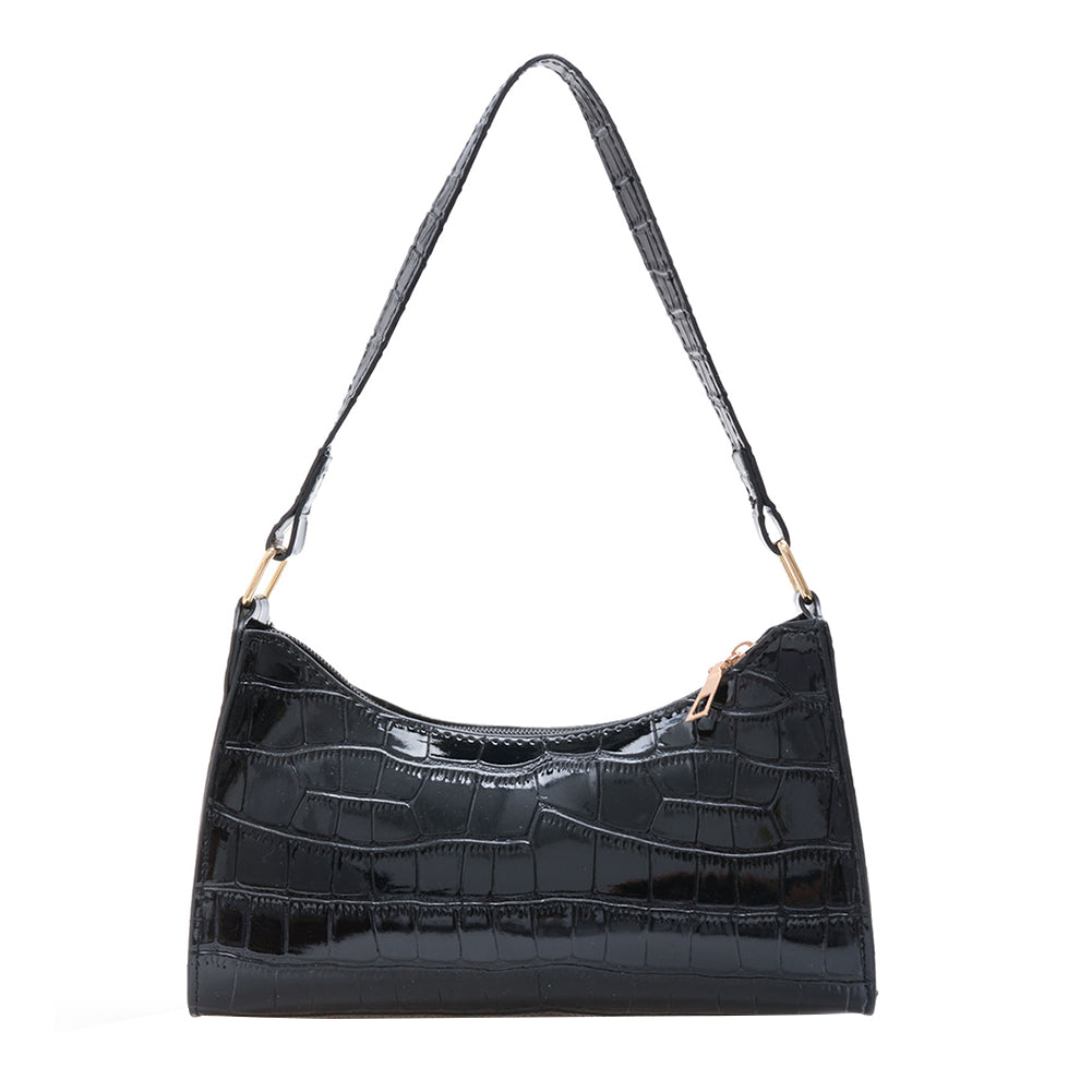 Popular New Trendy Fashion Underarm Bag Female Bag Western Style Female Bag Shoulder Bag Color Soft Surface Small Square Bag