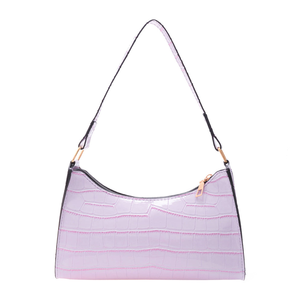 Popular New Trendy Fashion Underarm Bag Female Bag Western Style Female Bag Shoulder Bag Color Soft Surface Small Square Bag