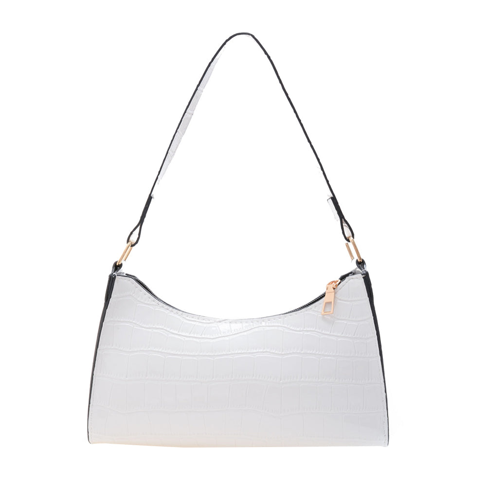 Popular New Trendy Fashion Underarm Bag Female Bag Western Style Female Bag Shoulder Bag Color Soft Surface Small Square Bag