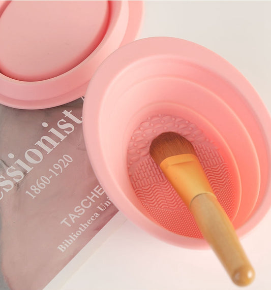 Silikone Rengøringspude til Kosmetiske Makeupbørster
