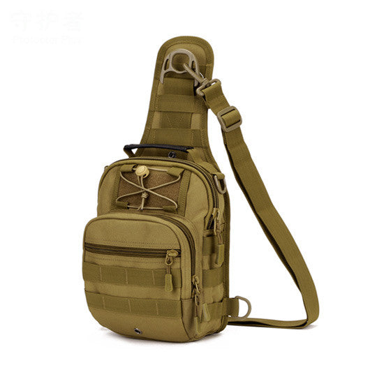 Compatible with Apple, Hamburg Tactical Chest Bag IPAD Riding Shoulder Bag Outdoor Messenger Bag Leisure Bag Four-Use Backpack
