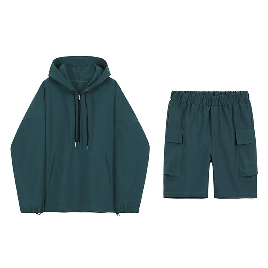 Sweater Suit Men's Trend Hooded Jacket Casual Sportswear Jacket