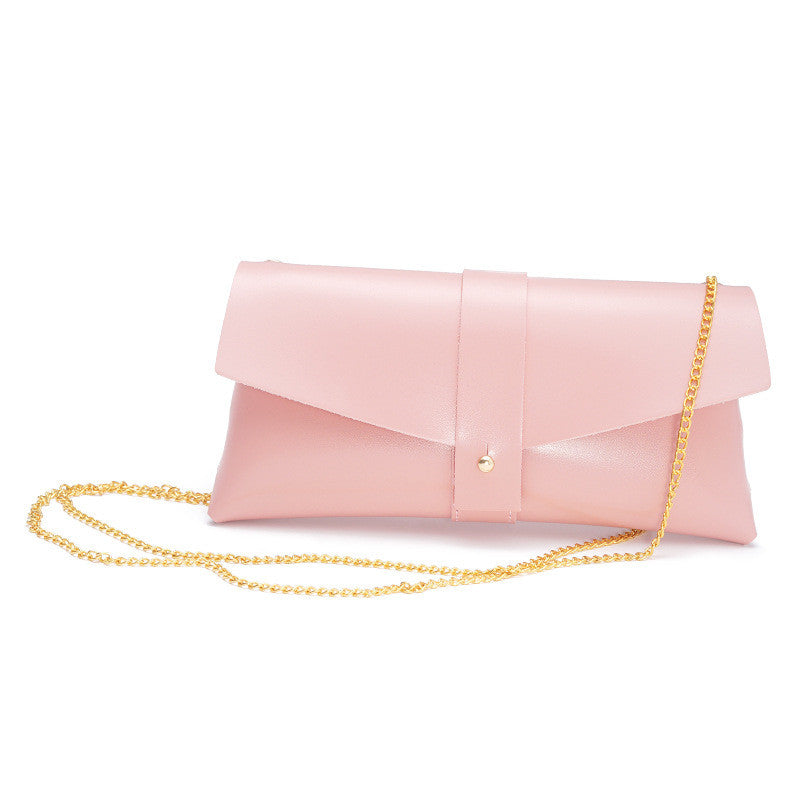 Portable Pu Leather Chain Glasses Case Custom Pink Tide Glasses Soft Bag High-End Leather Too Glasses Storage Box In Stock