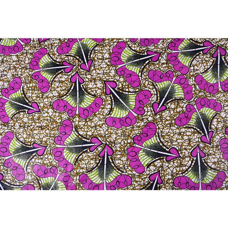 Spotforsyning Bomuld Afrikansk Batik Printet Stof Afrikansk Etnisk Tøj Stof Engros