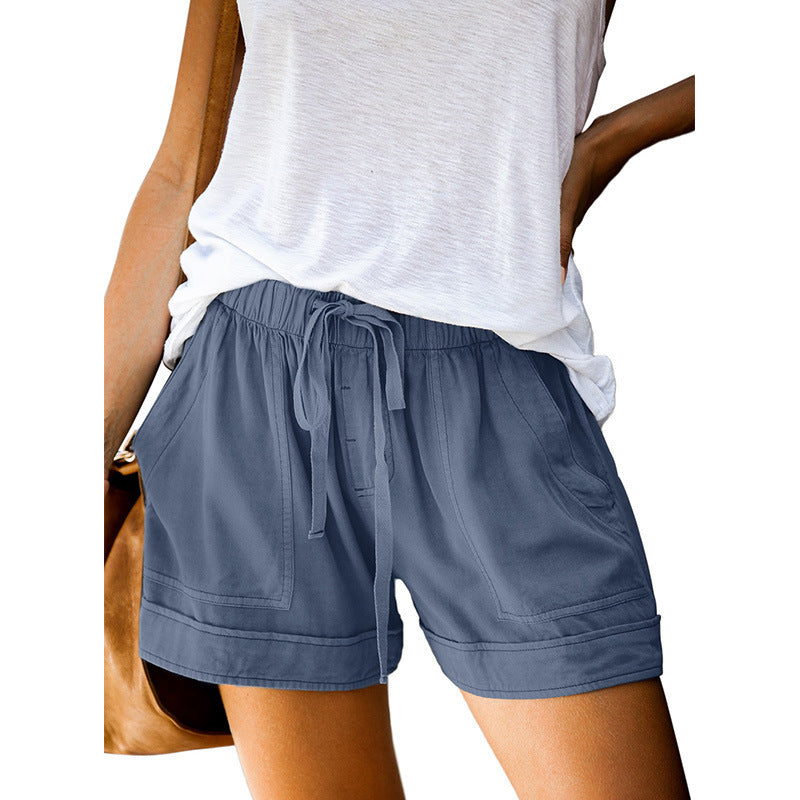 European Version Of High-waisted Wide-leg Pants