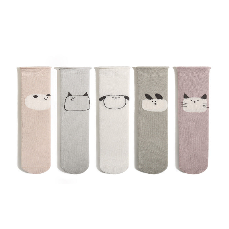 Baby Tube Socks Loose Mouth Boneless Not Tight Legs