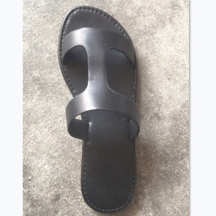 Summer New Style Hollow Flat Sandals And Slippers