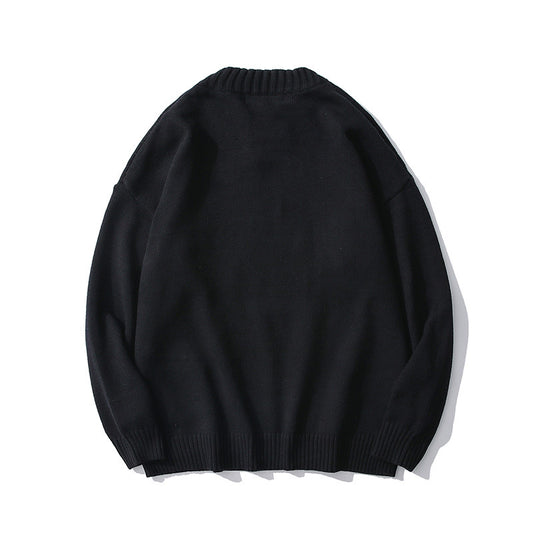 Personality Autumn Youth Hedging Street Tide High Street Sweater Long-Sleeved Loose Men And Women Manufacturers Wholesale Spot