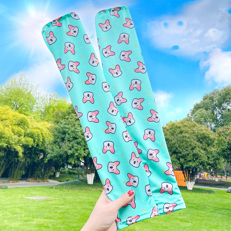 Summer Ultra-Thin Cute Fruit Sunscreen Ice Sleeves