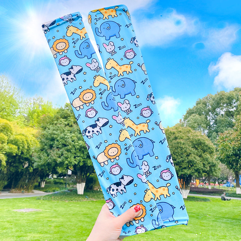 Summer Ultra-Thin Cute Fruit Sunscreen Ice Sleeves
