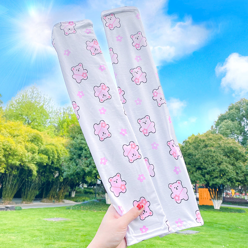 Summer Ultra-Thin Cute Fruit Sunscreen Ice Sleeves