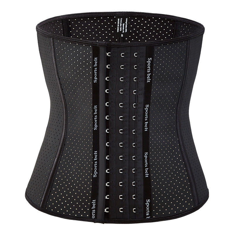 Latex Abdomen Corset Waist SealLAtex Abdomen Belt Female Sports Waist Belt