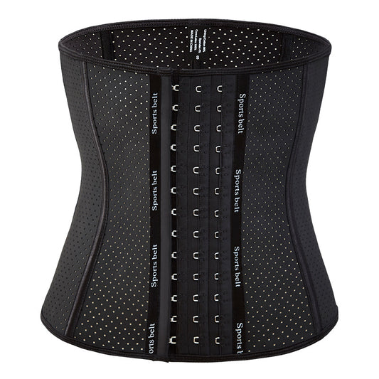 Latex Abdomen Corset Waist SealLAtex Abdomen Belt Female Sports Waist Belt