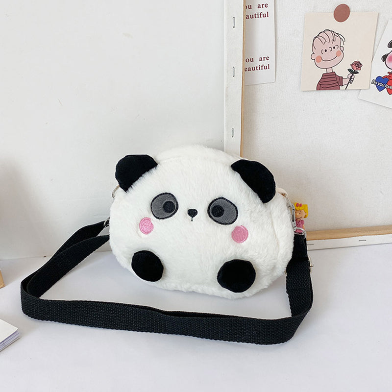 Sød Rød Panda Plys Crossover Taske