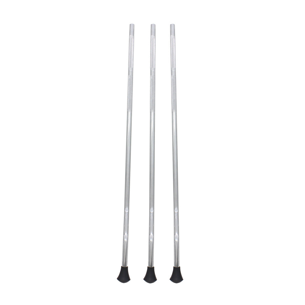 Metal Tom Drum Legs Anti-Skid Surface Plating Percussion Parts Accs Silver