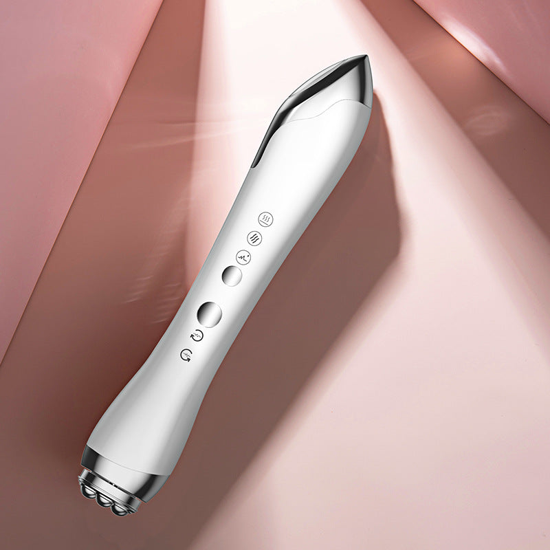 Rf Beauty Instrument Dual Purpose Facial And Eye Massage Instrument Fade Fine Lines Multifunctional Deep Introduction Magnetic Heat Eye Beauty Instrument