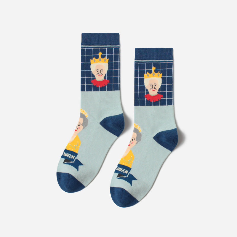 Move to Match The New Autumn And Winter Socks