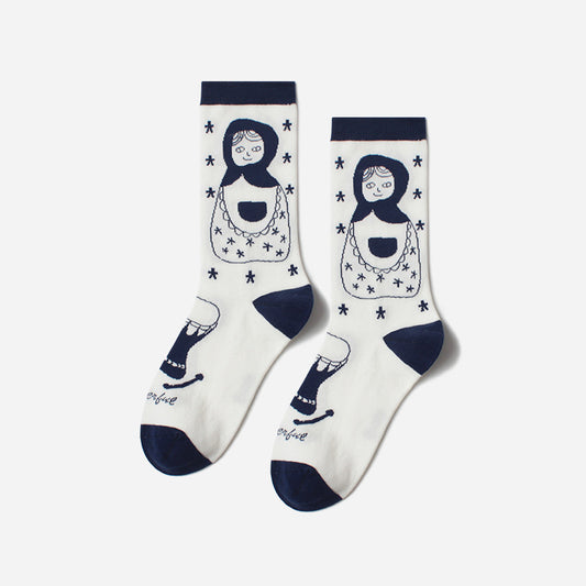 Move to Match The New Autumn And Winter Socks