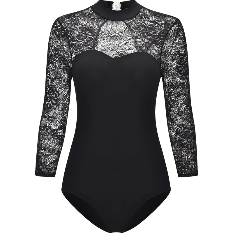 Lace Ballet Body Suit Women s All in one Aerial Yoga Suit